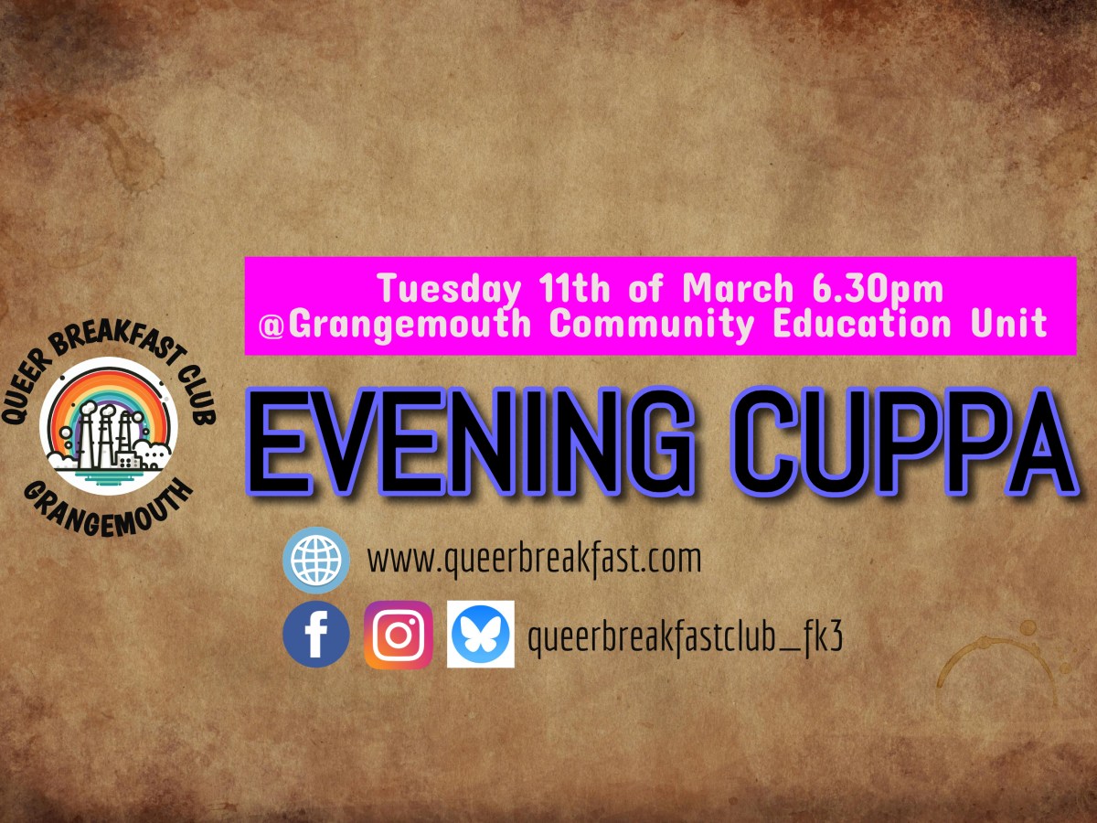 Evening Cuppa on 11th of&nbsp;March